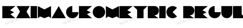 EximaGeometric Regul字体转换